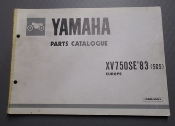 Yamaha xv 750 part list